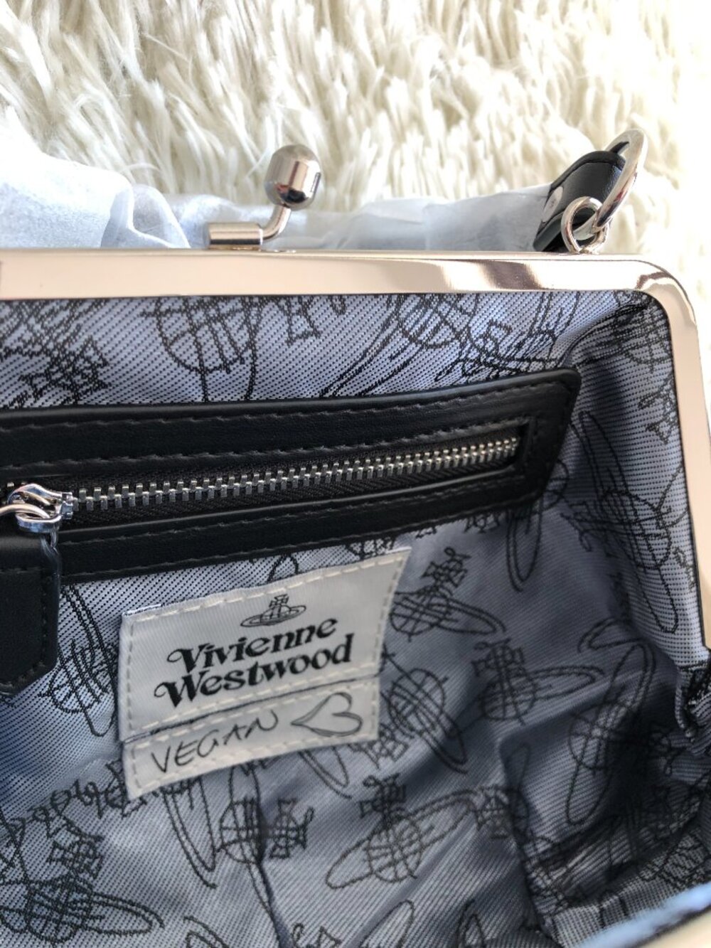 Vivienne Westwood Granny Frame pebble leather - Picture 5 of 8